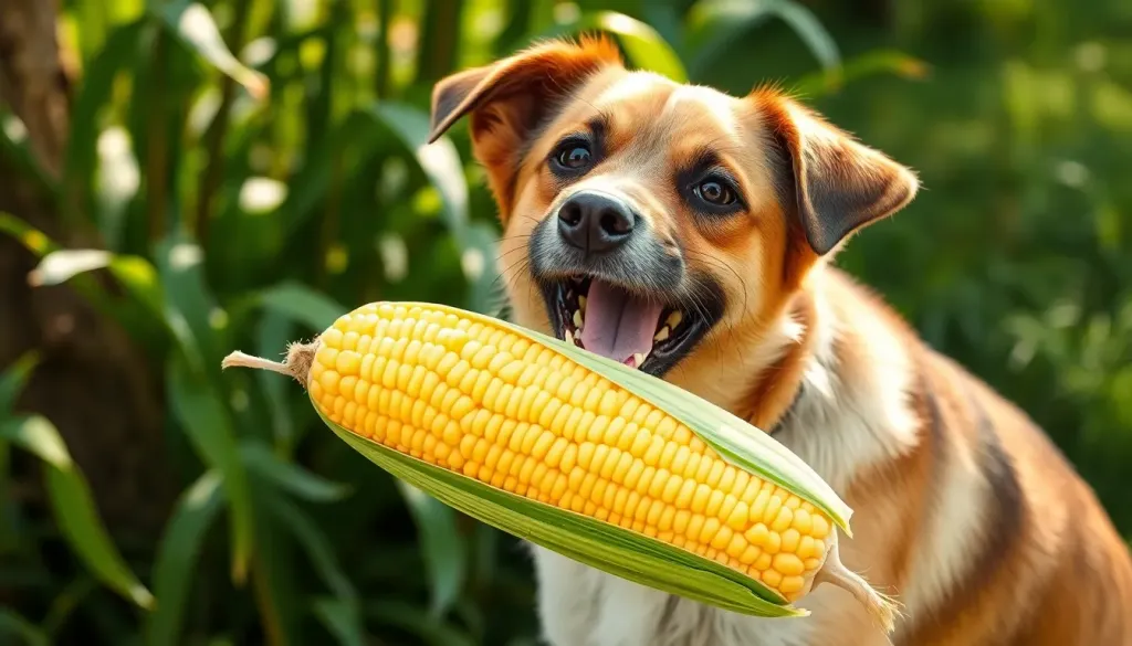 Can dogs eat corn on the cob?