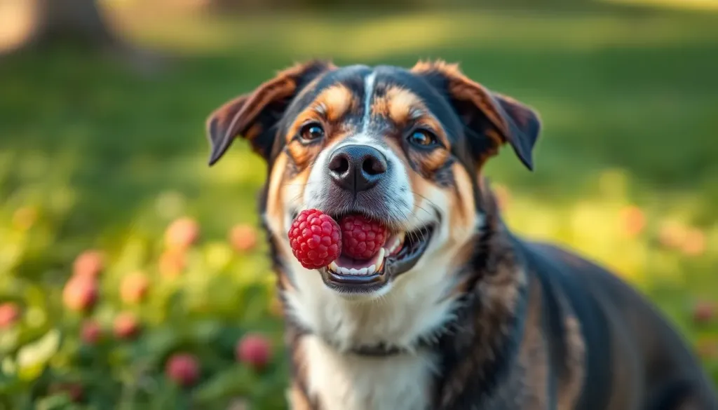 Can dogs eat raspberries?