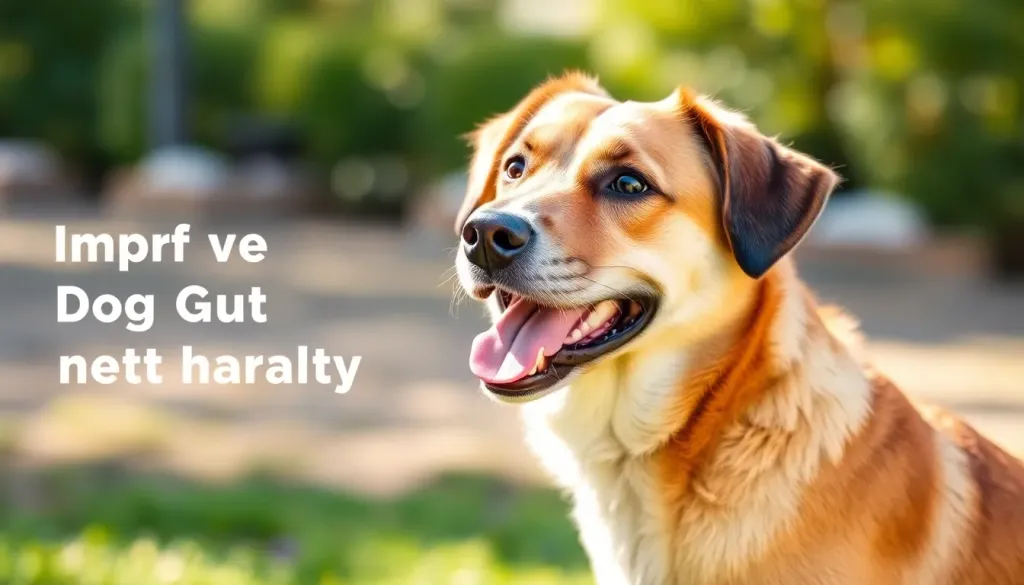 Boost Dog Gut Health: Natural Tips