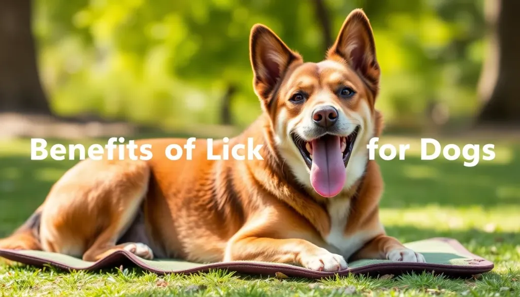 Benefits of Lick Mats for Dogs
